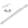 thumbnail image 3 of Metal Ring Sizer Gauge, Finger Measuring Stick for Wedding Rings and Class Rings, with Portable Jewelry Size Measure Tool, 3 of 7