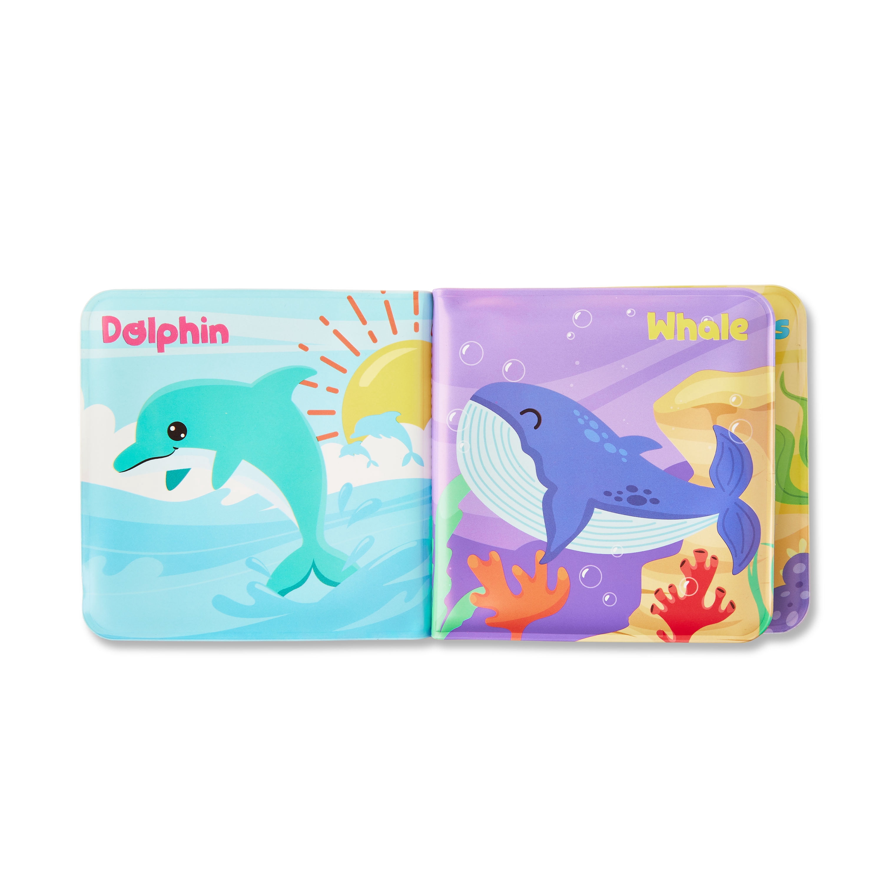 Spark Create Imagine Colorful Sea Creatures Ocean Bath Book Set, 6 Pieces