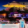 thumbnail image 4 of Muecwrye Solar Patio Umbrella Lights, 4 of 10