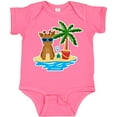 thumbnail image 3 of Inktastic Reindeer on the Beach with Palm Tree Boys or Girls Baby Bodysuit, 3 of 5