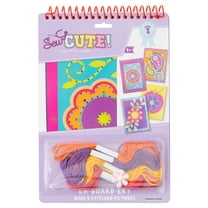 Colorbok Sew Cute! Em-Broad-Ery Kit-Flowers