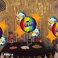 thumbnail image 3 of PMU Graduation Congrats Balloons Bouquet | Graduation Decoration Mylar Balloons | Celebrate Success with Vibrant Graduation Balloons | 5-Piece Set for Graduation Décor, Gold, (5/Pkg) Pkg/1, 3 of 8