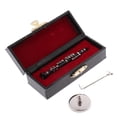 thumbnail image 4 of Instrumento de bien con estuche para kits de música de Zulema Mini clarinete negro, 4 of 8