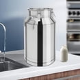 thumbnail image 6 of Peakora 201 Non-magnetic Stainless Steel Milk Transport Barrel, 10.57gal Milk Pail Anti-Leak Liquid Storage Container with Tight Lid and Handle, 6 of 16