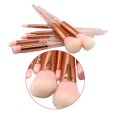thumbnail image 3 of 8PCS Makeup Brushes Set Crystal Diamond Handle Foundation Eyeshadow Brush, 3 of 6