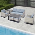 thumbnail image 2 of POCASSY 5 - Person Outdoor Seating Group with Cushions, 2 of 10