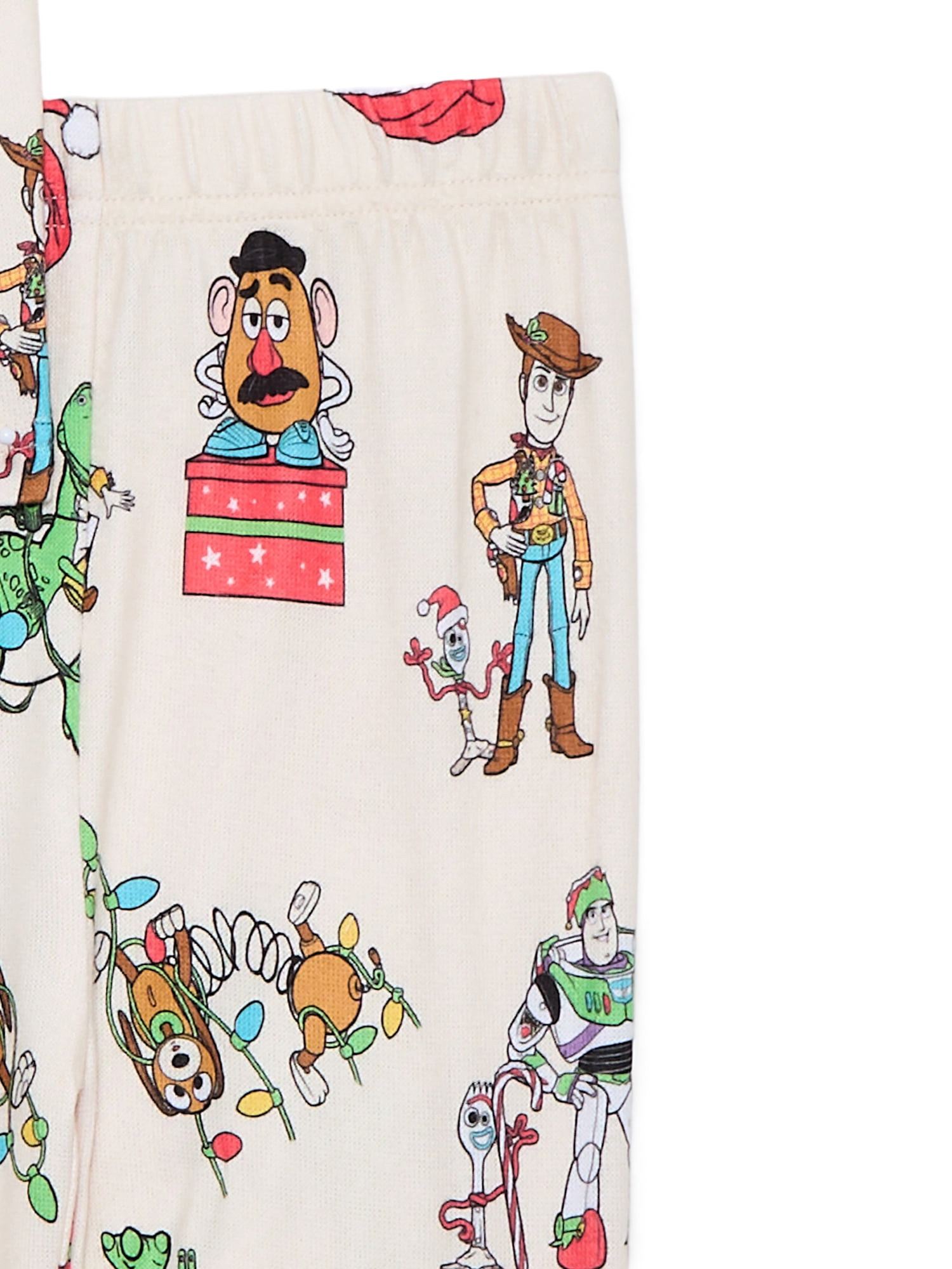 Toy Story Toddlers' Christmas Snug Fit Top and Pants Pajama Set, 2-Piece, Sizes 12M-5T