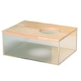 thumbnail image 4 of Hamster Sand Bath Container Bed Litter Boxs for Squirrels Hedgehog Chinchilla, 4 of 10