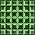 thumbnail image 1 of Ahgly Company Machine Washable Indoor Square Transitional Green Area Rugs, 5' Square, 1 of 7