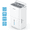 80 pt, variant on Waykar 30 Pint Dehumidifier for Home & Basements, (DOE 10 Pint) Up to 2000 Sq. Ft, Energy Star, Continuous Drain Hose, Auto Defrost