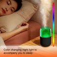 thumbnail image 5 of Gift savings tumgatte USB Humidifier with Colored Light Quiet Cool Mist Humidifier for Bedroom and office Plants Easy to Clean Up to 65% off, 5 of 7
