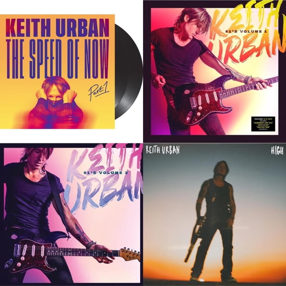 Speed Of Now Part 1 (2LP) & #1'S - Volume 1 (Coke Bottle Clear LP Vinyl) & #1'S - Volume 2 (Grape LP Vinyl) & High