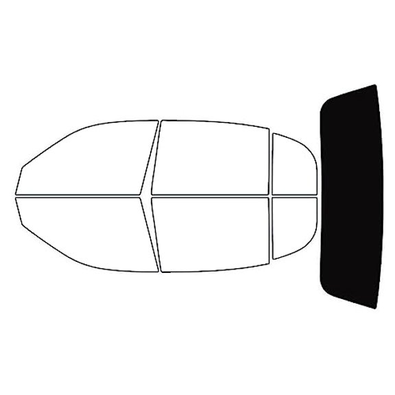 Avery Dennison NR Nano Ceramic IR Window Tint Kit Compatible with Lincoln Town Car 2003-2011 - Rear