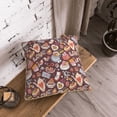 thumbnail image 5 of KLL Love Heart Decorative Throw Pillow Covers Velvet Soft for Couch Sofa Bedroom Living Room Outdoor (No pillow core)- 16"x16", 5 of 5