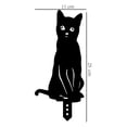 thumbnail image 2 of de jardín, señuelo para coche estatua para exteriores-decoración de para jardín y Jardín- para jardín de gato ( de 1) B 11x25cm shamjiam Artesanía impermeable para gatos, 2 of 8