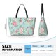 thumbnail image 4 of Easygdp Vintage Floral Bolsa de Viaje de Playa de Gran Capacidad, Bolsa Tote Perfecta para la Playa, Escapadas de Fin de Semana y Viajes, 4 of 7