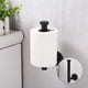 thumbnail image 3 of Servilletero Negro Portarrollos De Papel Higiénico De Acero Inoxidable, Dispensador De Portarrollos De Papel Higiénico, Soporte De Pared Redondo Medio Abierto Para Baño Y Cocina Jormftte 2035016-2, 3 of 7