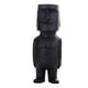 thumbnail image 1 of Estatua de la isla de Pascua antigua, estilo retro megalito masivo, accesorios, C Negro Zulema Estatua de cabeza, 1 of 8