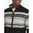 thumbnail image 5 of Chaps Men's & Big Men's Fairisle Full Zip Sweater, Sizes S-3XL, 5 of 10