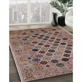 thumbnail image 3 of Ahgly Company Machine Washable Indoor Rectangle Industrial Modern Sepia Brown Area Rugs, 4' x 6', 3 of 7