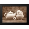 thumbnail image 2 of McNemar, C. Thomas 18x13 Black Modern Framed Museum Art Print Titled - Teapot and Daisies II, 2 of 5