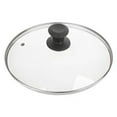 thumbnail image 1 of Tempered Glass Lid 12 Inch Tempered Glass Lid - Replacement Cover for Frying Pan, Stainless Rim, Black Knob, Oven and Dishwasher Safe 12 Inch Glass Lid, 1 of 6