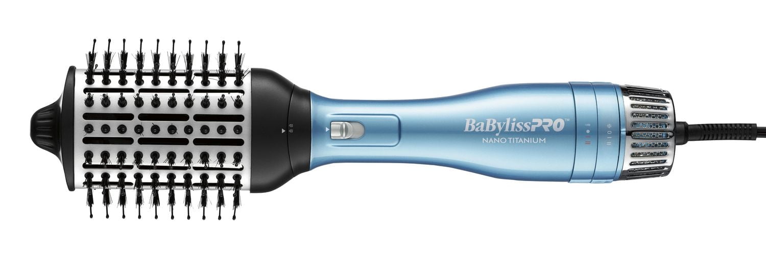 Brosse à air chaud détachable 3-en-1 en nano-titane