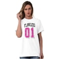 thumbnail image 5 of Flawless Cute Athletic Sporty Jersey Women's Graphic T Shirt Tees Brisco Brands L, 5 of 5