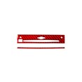 thumbnail image 2 of 2Pcs Red Carbon Fiber CD Player Trim Cover For Mercedes R-Class 2009-2012, 2 of 4