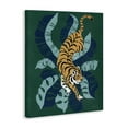 thumbnail image 4 of Stupell Industries Tiger Prowling over Palms Animals & Insects Painting Gallery Wrapped Canvas Art Print Wall Art, 36 x 48, 4 of 8