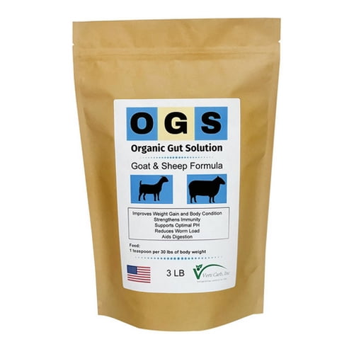 Organic Gut Solution Goat & Sheep Formula, 3 Lbs