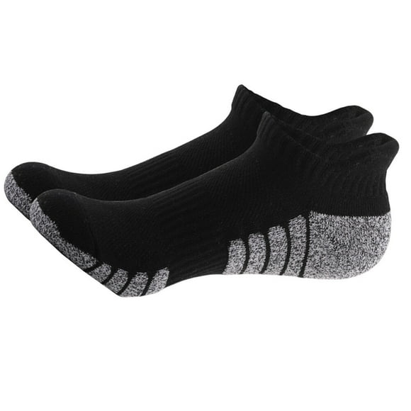 unbranded 6 Pares De Calcetines Deportivos De Negros Transpirables Para Correr Y Uso Diario