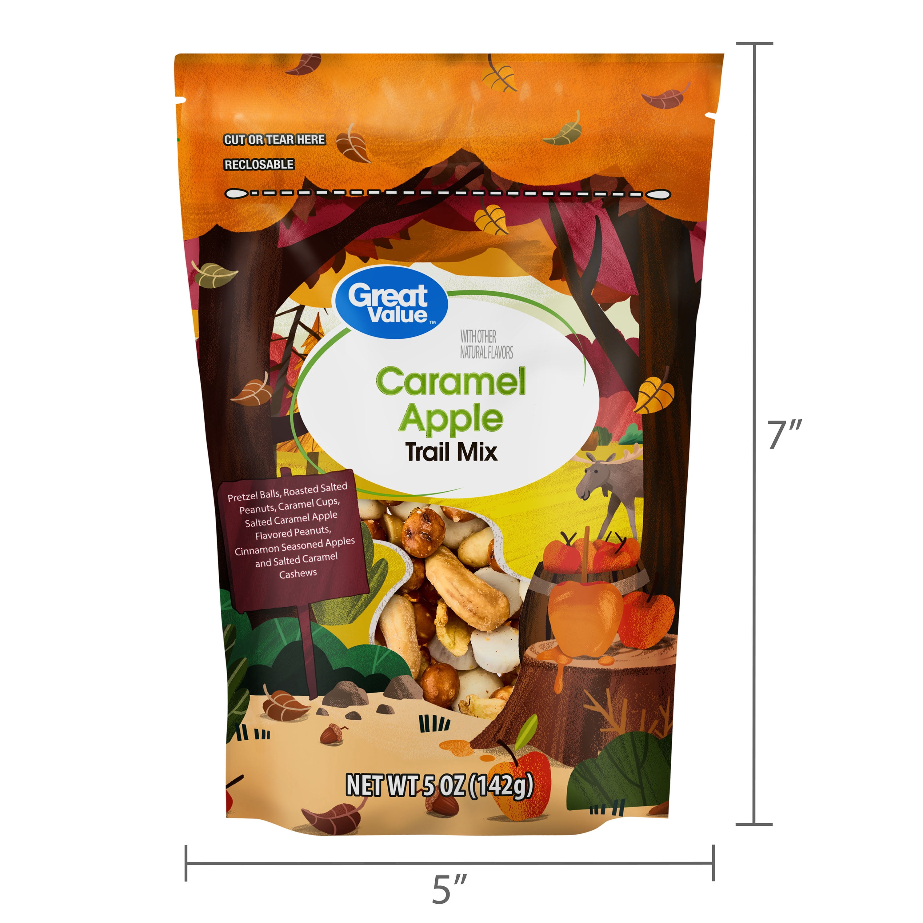 Great Value Caramel Apple Trail Mix, 5 oz