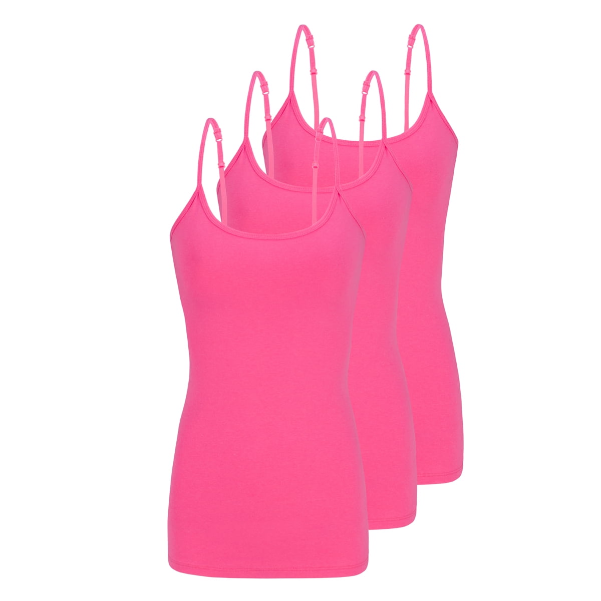 Natural Uniform Women's Camisole Cotton Stretch Slim-Fit Cami Soft and Breathable Undershirt