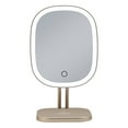 thumbnail image 3 of Impressions Vanity Touch Highlight Makeup Mirror with Lights and Standing Base (Champagne Gold), 3 of 5