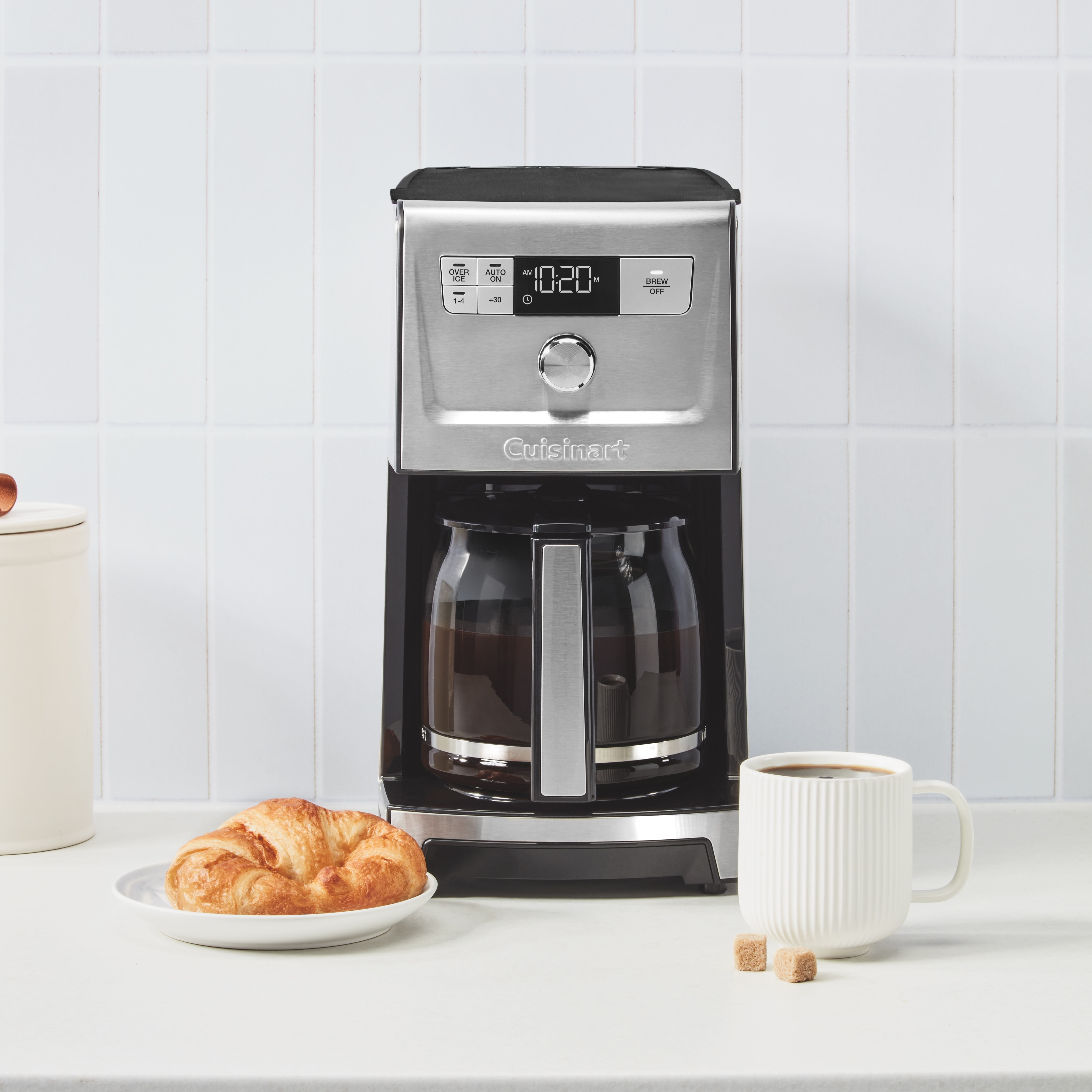 Cuisinart 14-Cup Coffeemaker - Stainless Steel Sides