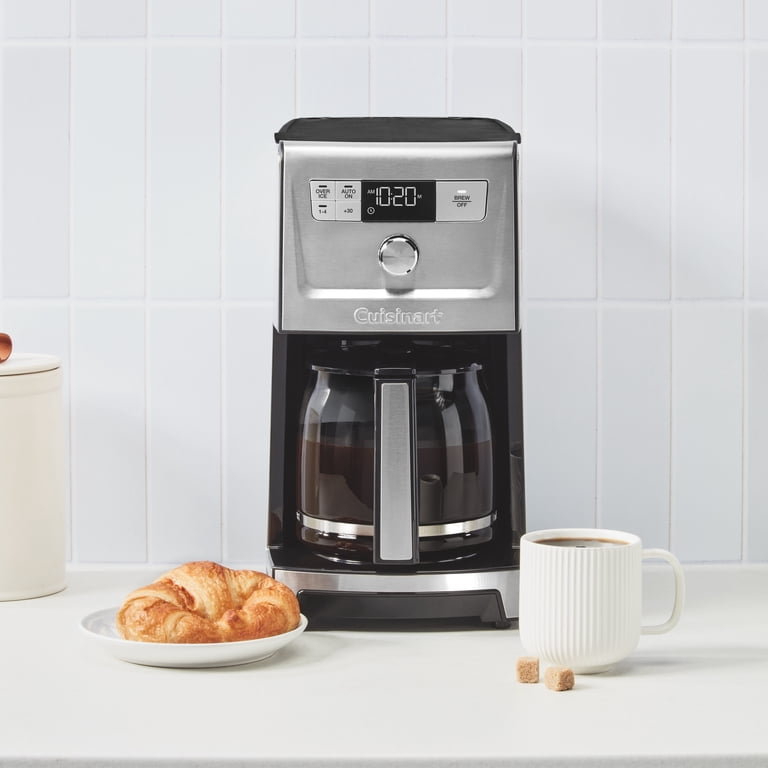 Cuisinart, 14-Cup Coffeemaker, PerfecTemp, Stainless Steel Sides
