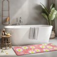 thumbnail image 2 of Pink Daisy Flower Yellow Centers Pattern Kitchen Rug Mat,Kitchen Runner Rugs Non Skid Washable,Decorative Kitchen Floor Mats for Kitchen,Sink,Laundry,17"x47.2", 2 of 7