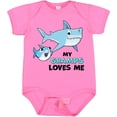 thumbnail image 3 of Inktastic My Gramps Loves Me with Cute Sharks Boys or Girls Baby Bodysuit, 3 of 5