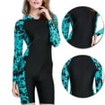 thumbnail image 2 of Women's Winter One Piece Swimsuit XL Sun Bathing Suit, 2 of 6