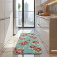 thumbnail image 4 of Pioneer Flower Floral Print Pattern Kitchen Rug Mat,Kitchen Runner Rugs Non Skid Washable,Decorative Kitchen Floor Mats for Kitchen,Sink,Laundry,17"x47.2", 4 of 7