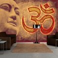 thumbnail image 1 of Tiptophomedecor Zen Wallpaper Wall Mural - Om, 1 of 3