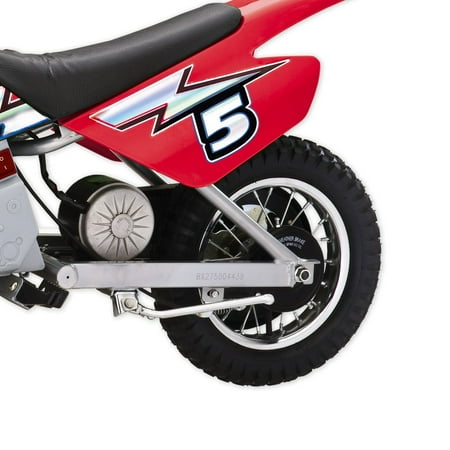 Razor - Dirt Rocket Kids Electric Toy Motocross Motorcycle Dirt Bike - Red