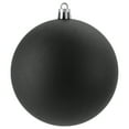 thumbnail image 3 of Northlight 12ct Shatterproof Matte Christmas Ball Ornament Set 4" - Black, 3 of 3