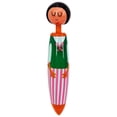thumbnail image 3 of MINKUROW Originality Fashion Designed Doll Pen Cartoon ballpoint pen，Cute Creative Stationery and Office Supplies 5PCS, 3 of 7