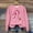 Style3-Pink sweatshirt for women, variant on Xdegoge Crew Neck Breast Cancer Awareness Sweatshirts Women Long Sleeve Shirts Trendy Long Sleeve Oversized Pullover Shirts Tops Ropa Mujer Pink L