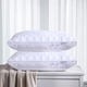 thumbnail image 1 of Almohada de calidad hotelera | Poliéster reciclado suave y fresco | Soporte para dormir de espaldas, de lado y boca abajo | Alta resiliencia | Lavable a máquina | 20x30 pulgadas | Blanco, rosa, gris, 1 of 8