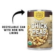 thumbnail image 2 of Nature's Greatest Foods Fresh Mild Organic Chickpeas Canned & Jarred 15oz, 2 of 6