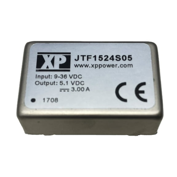 JTF1524S05 Isolated Module DC/DC Converter 1 output 5.1V 15W - 3A 9V - 36V Input, RoHS
