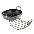 thumbnail image 5 of Anolon Advanced Hard Anodized Nonstick Roaster with Rack, Dark Gray, 5 of 11